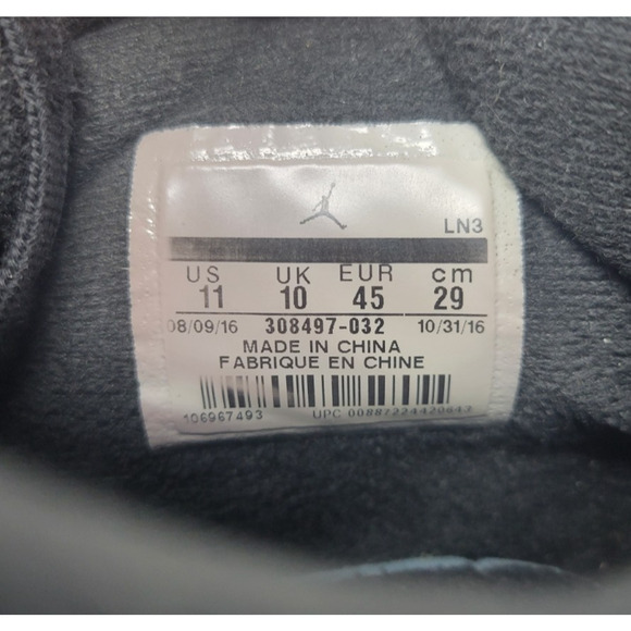 Jordan 4 Retro Royalty Men's Size 11 Black Gold Sneakers 308497-032 - Picture 11 of 11